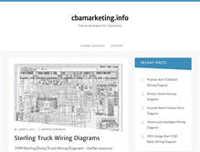 Tablet Screenshot of cbamarketing.info